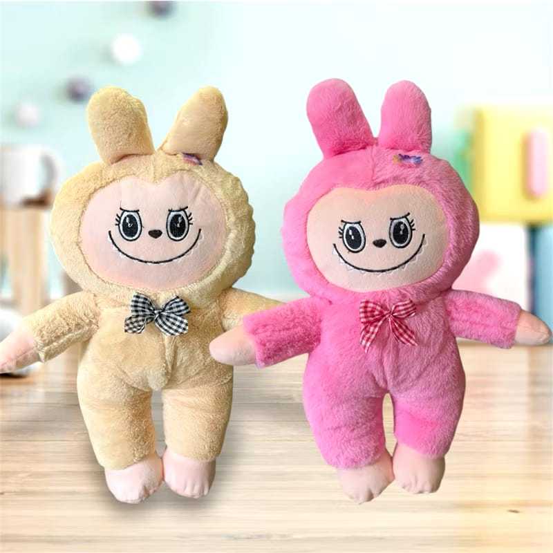 Boneka Labubu The Monster Macaron LABUBU//the monster exciting macaron / Mainan Anak Perempuan /