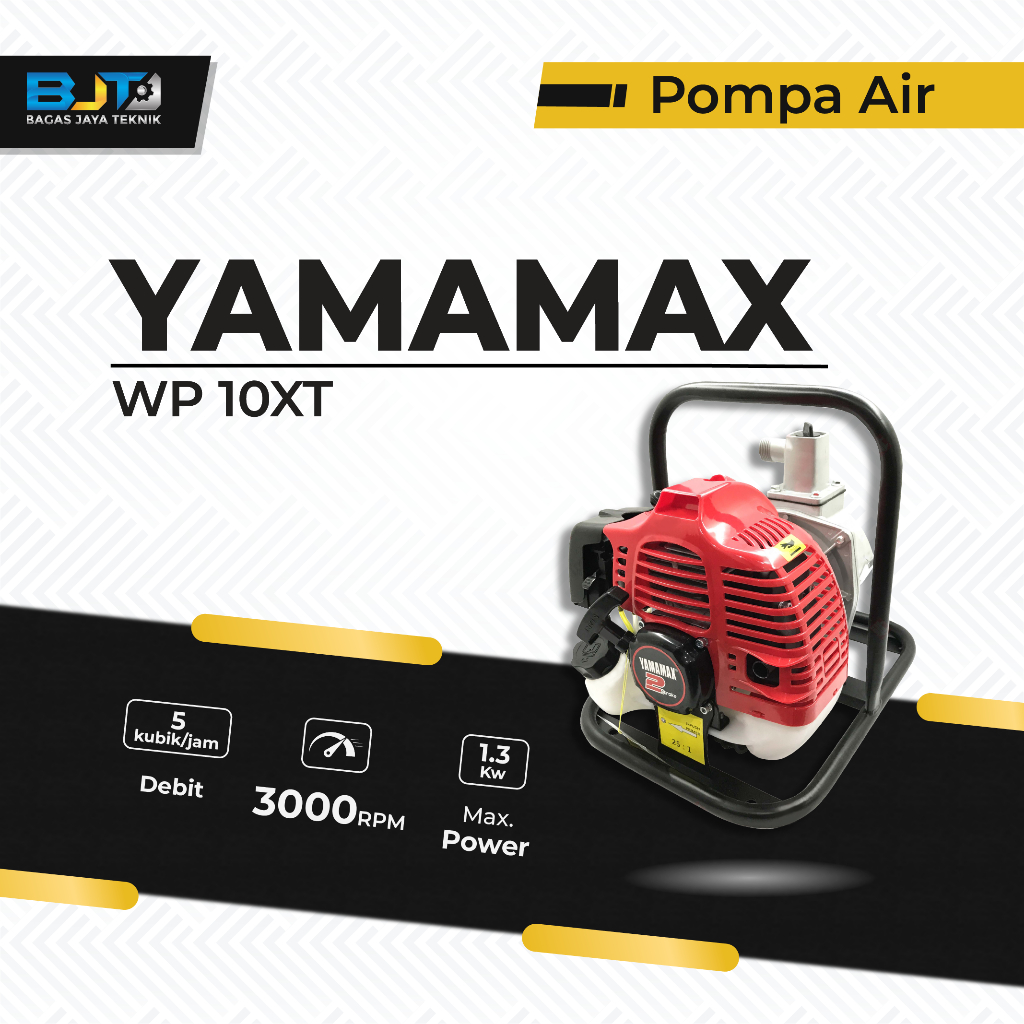 YAMAMAX PRO WP 10XT Pompa Air Irigasi Sawah Alkon 1inch 3000RPM