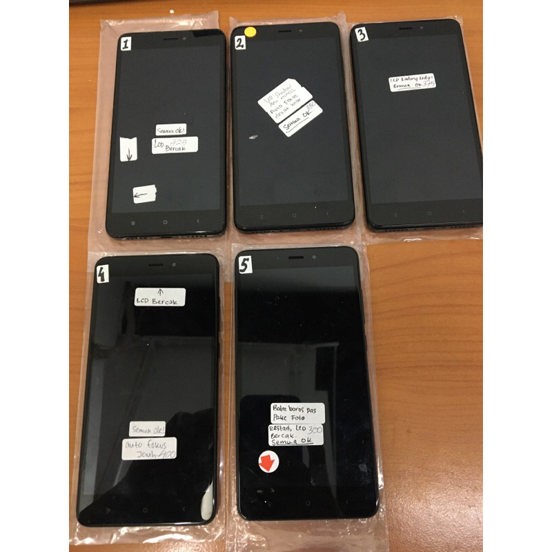 HANDPHONE RUSAK XIAOMI REDMI NOTE 4