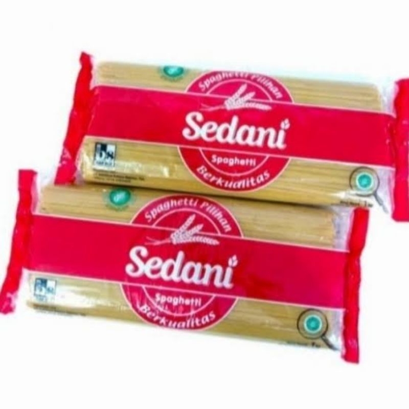 

Spaghetti/ spageti (merek sedani ) 1 bungkus / 1 KG