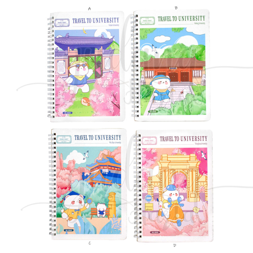 

Notebook A5 Spiral Travel To University Buku Tulis Motif Picnic Series GH 308836