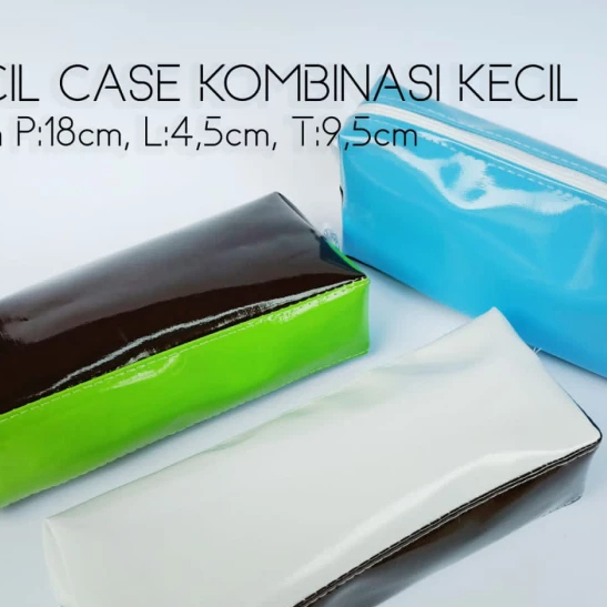 

BoyQo Pensil Case 2 Warna Kecil Tempat Pensil Imitasi Berbahan Dasar Warna-warni Unik | Cocok untuk Pelajar dan Pekerja