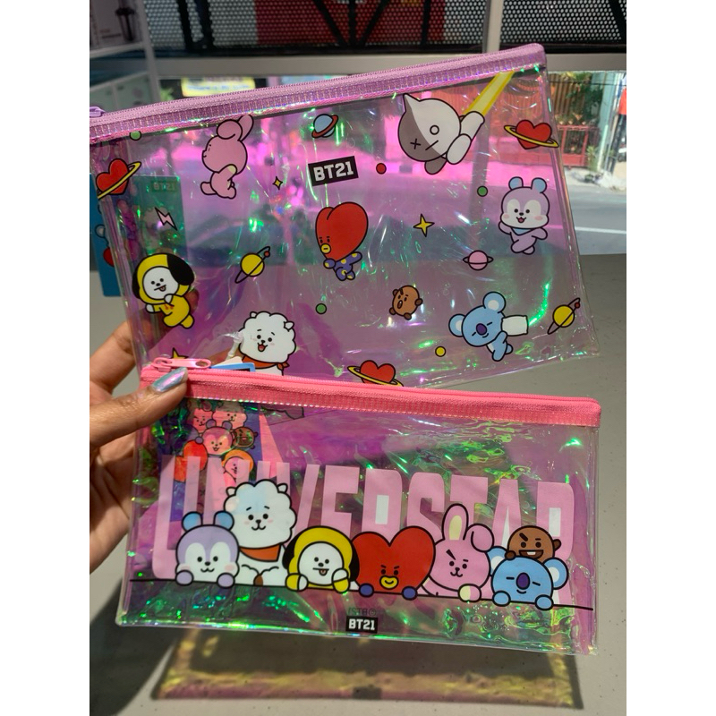 

Miniso BT21 Coll.Pvc Stationery Case ( 20x10cm, 12x7.5cm, 20x14.5cm)