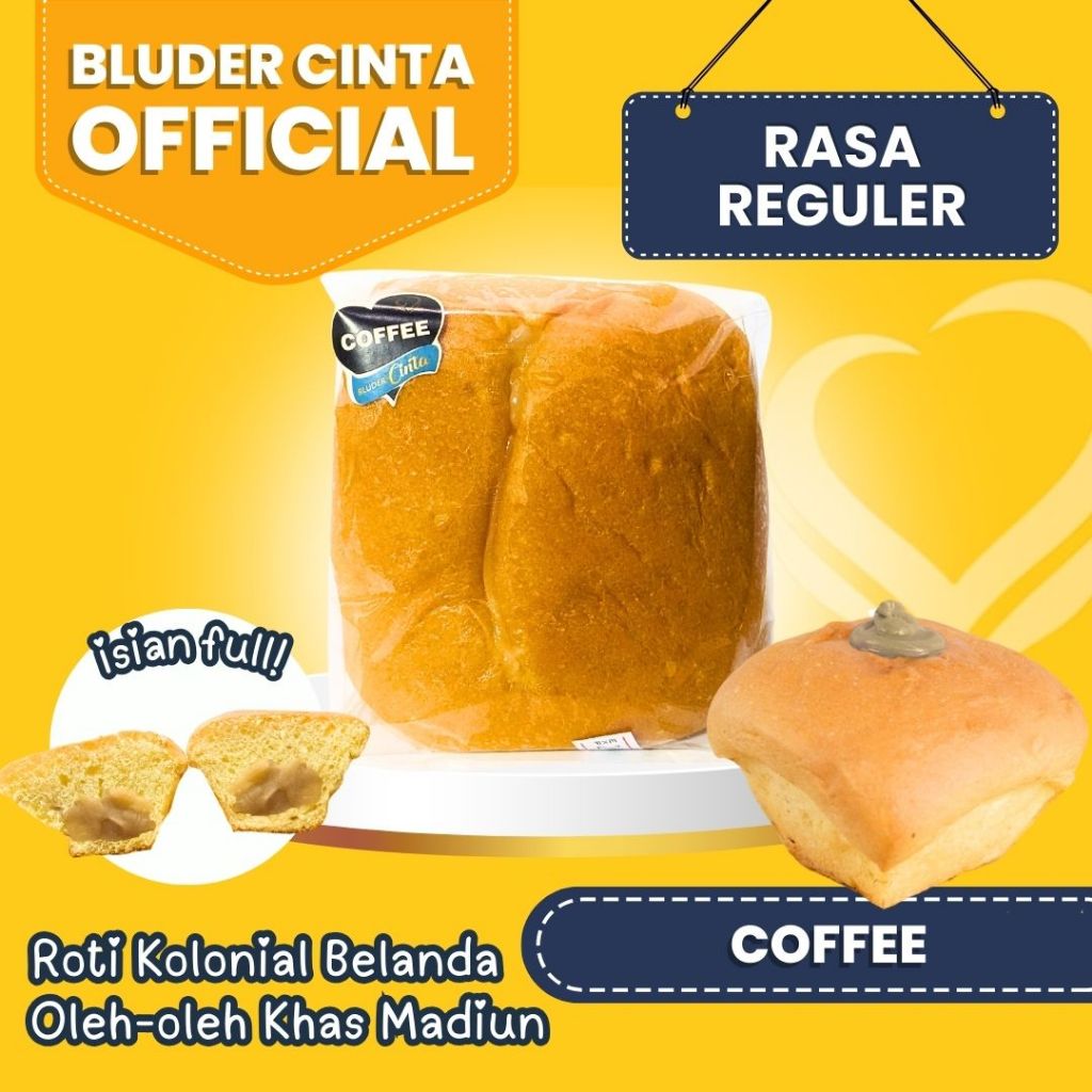

Roti Bluder Cinta Madiun Rasa Coffee Makanan Oleh oleh Khas Madiun Asli Halal Bakery Kue