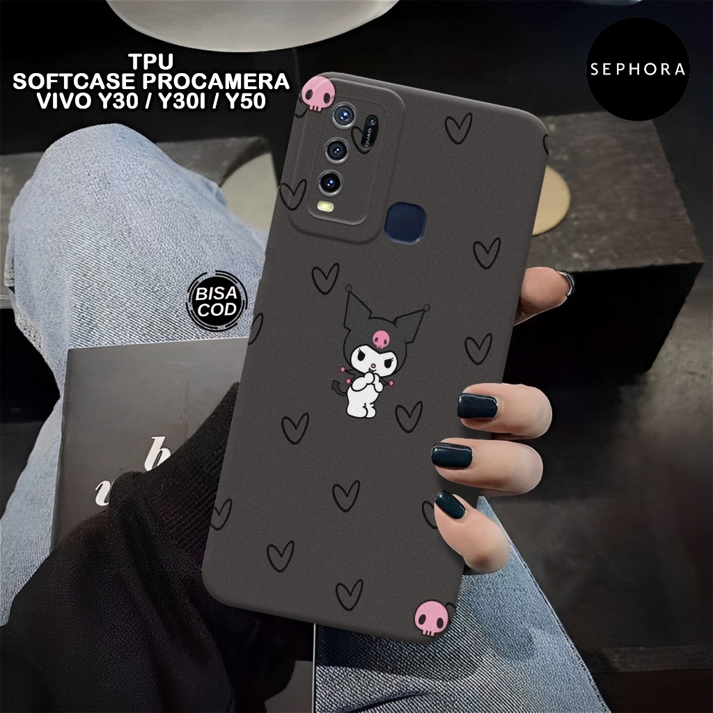 Case VIVO Y30 Y30i Y50 Terbaru - Fashion Case Lucu - Softcase VIVO Y30 Y30i Y50 - Case Pro Camera - 