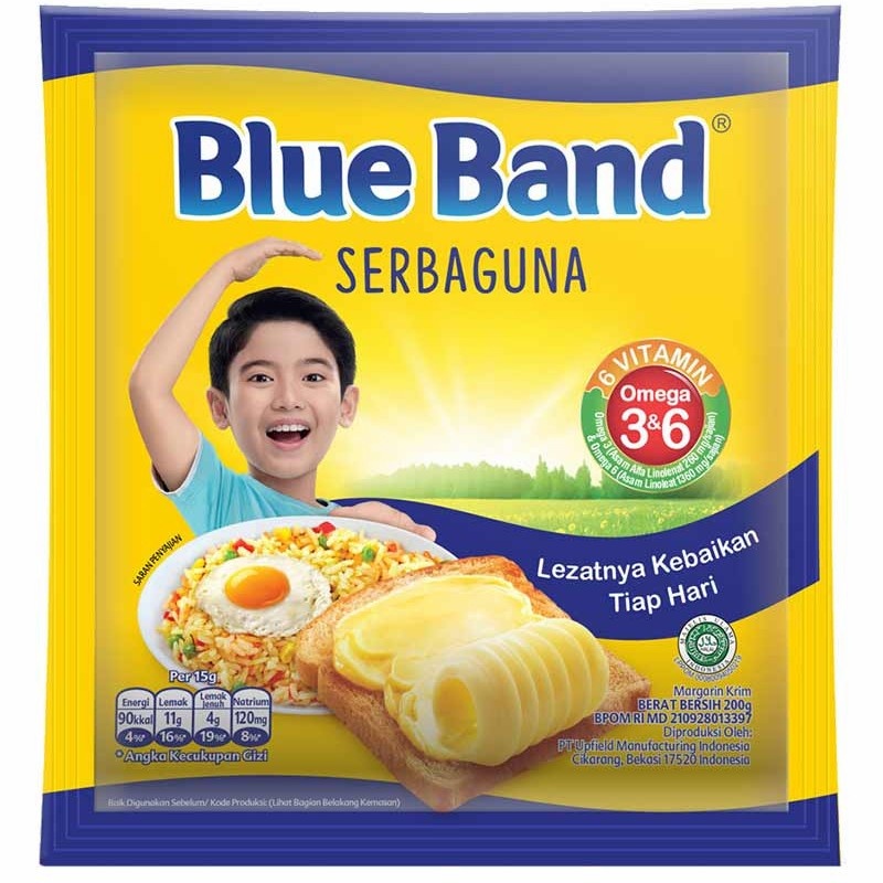 

200gr SACHET BLUEBAND SERBAGUNA Exp. Mei 2025