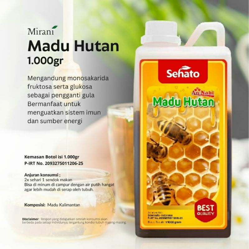 

Madu Asli 100% Madu Hutan Buy 1 get 1