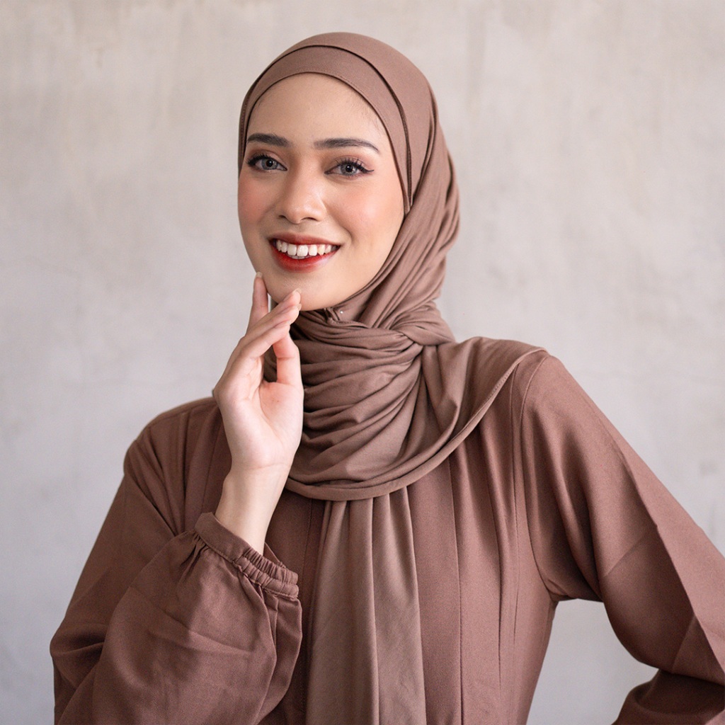 TUBITA - Pashmina Rayon Velora Brown by Tubita