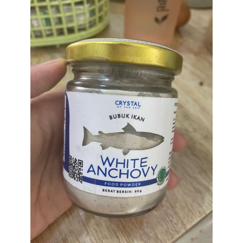 

Bumbu MPASI Crystal of the sea white anchovy powder (80gr) - preloved