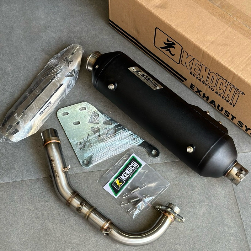 Knalpot Standart Racing Kenochi Mio Sporty Smile Fino