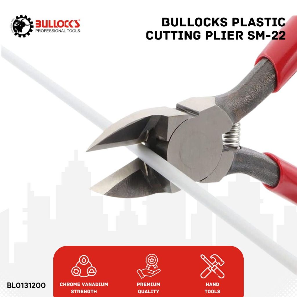 JKL Tang Potong Mini 5 Inch Tang Gunting Kawat Kabel Plastic Cutting - BULLOCKS