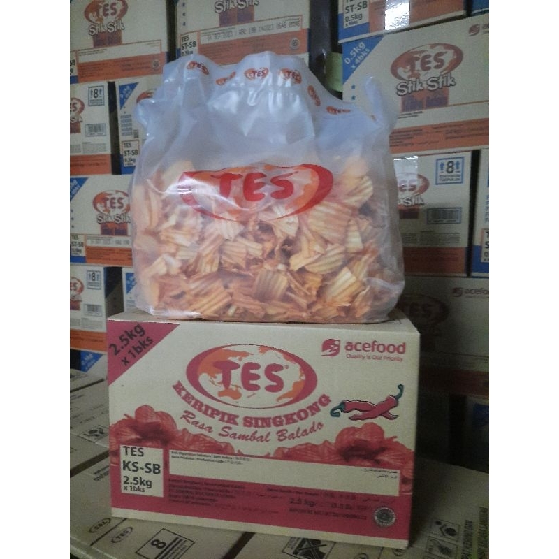 

TES KERIPIK SINGKONG (2.5) SAMBAL BALADO