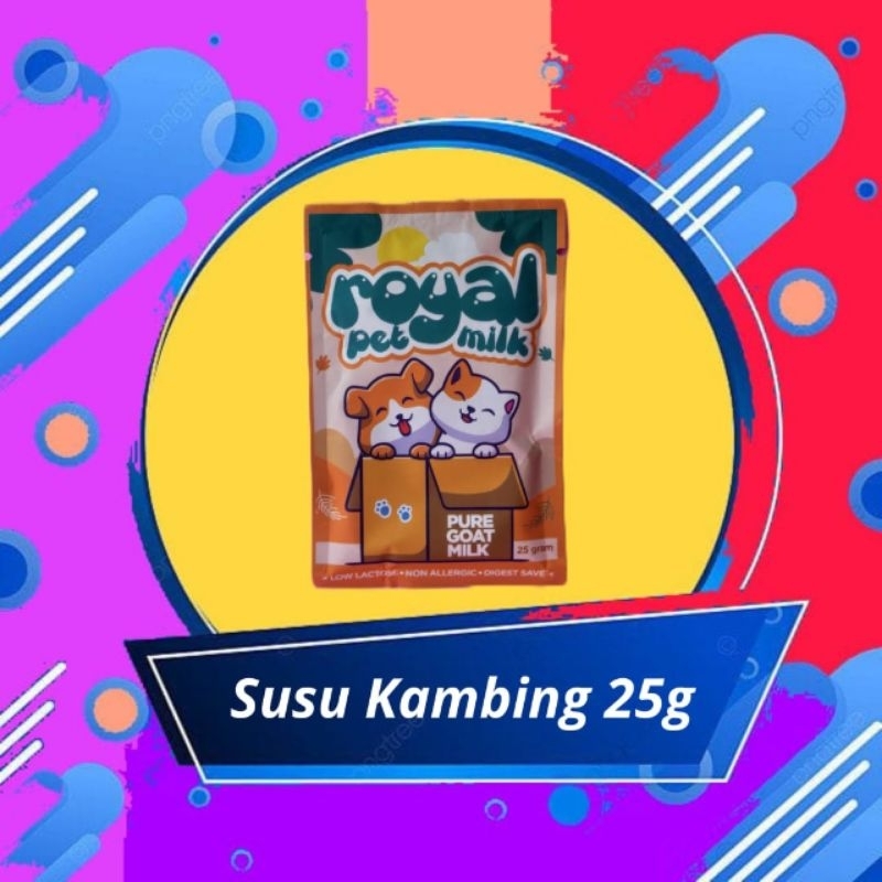 

Royal susu kambing / Royal pet milk 25g