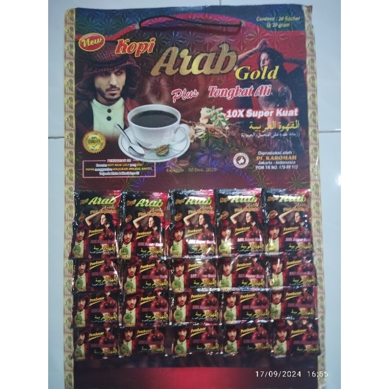 

KOPI ARAB ISI 20 SACHET ORIGINAL