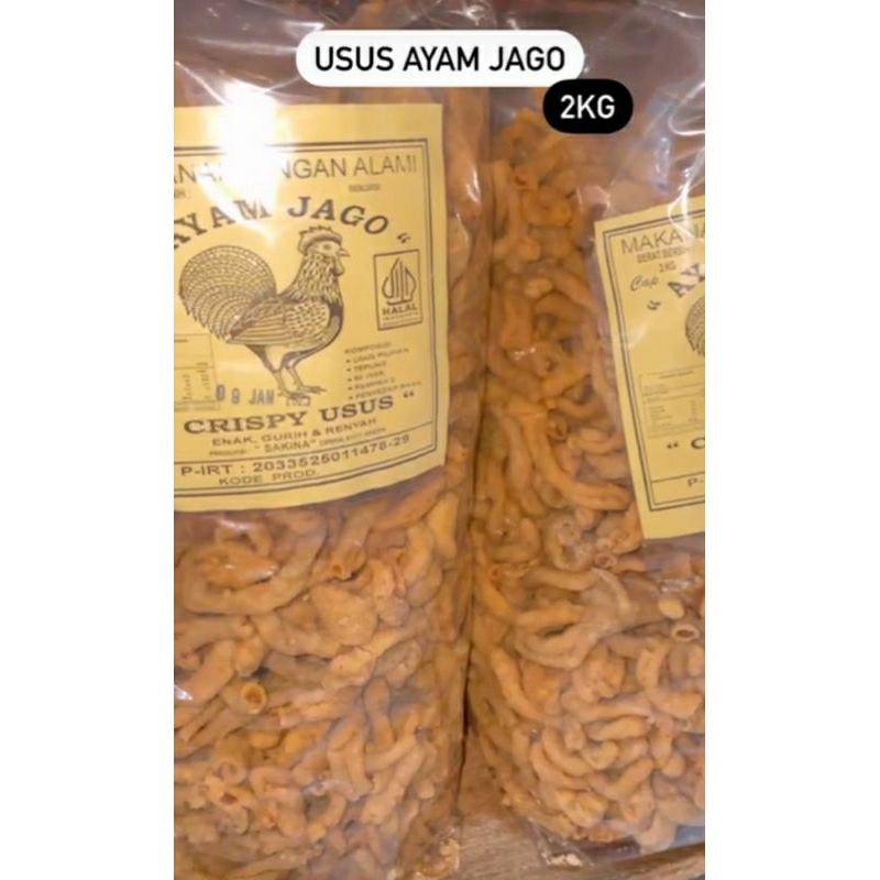 

USUS CRISPY AYAM JAGO