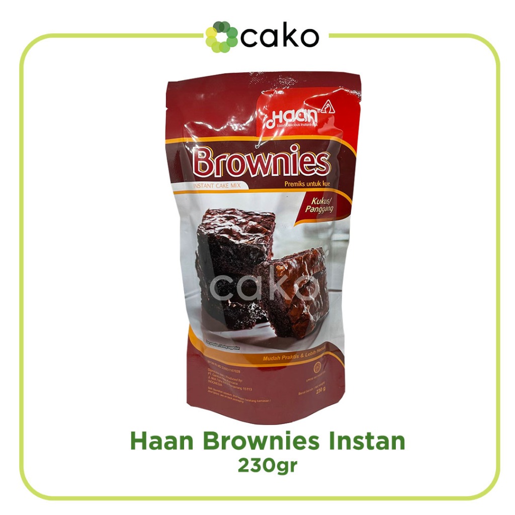 

Haan Brownies Instan Kukus & Panggang 230gr