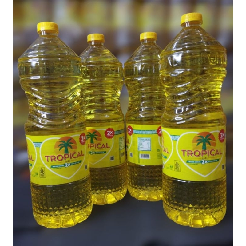 

minyak goreng tropikal botol 2 liter x 4