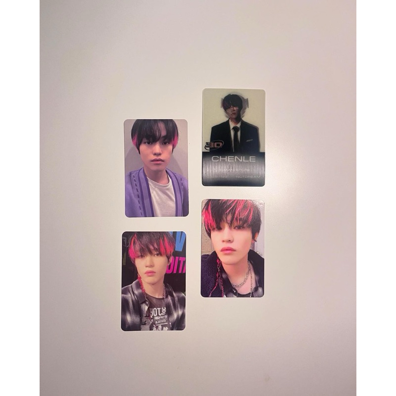 [100%] official photocard chenle nct glitch mode benefit pob lenticular pop up store glitch vers