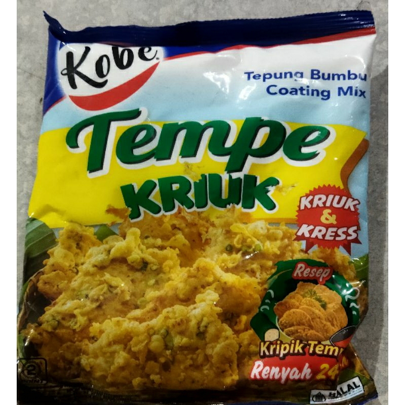 

Kobe Tepung Bumbu Tempe Kriuk kemasan 200 gr