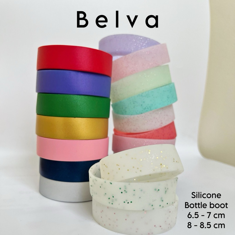 karet bumper botol minuman pantat tumblr silicone pelindung botol minuman