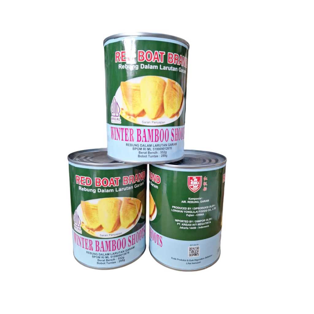 

Red boat winter bamboo shoots rebung dalam larutan garam 552 gram