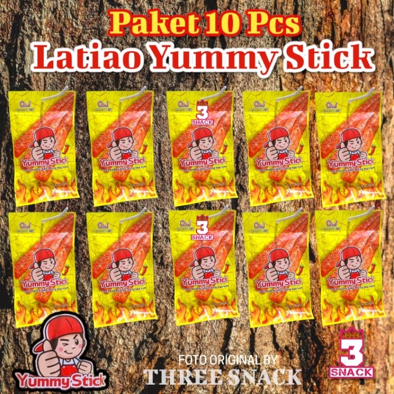 

PAKET HEMAT 10 PCS LATIAO YUMMY STICK 23GRAM ( 10 BUNGKUS )