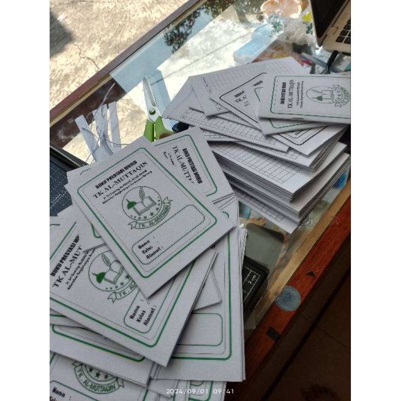 

buku tabungan custom/buku prestadi dll