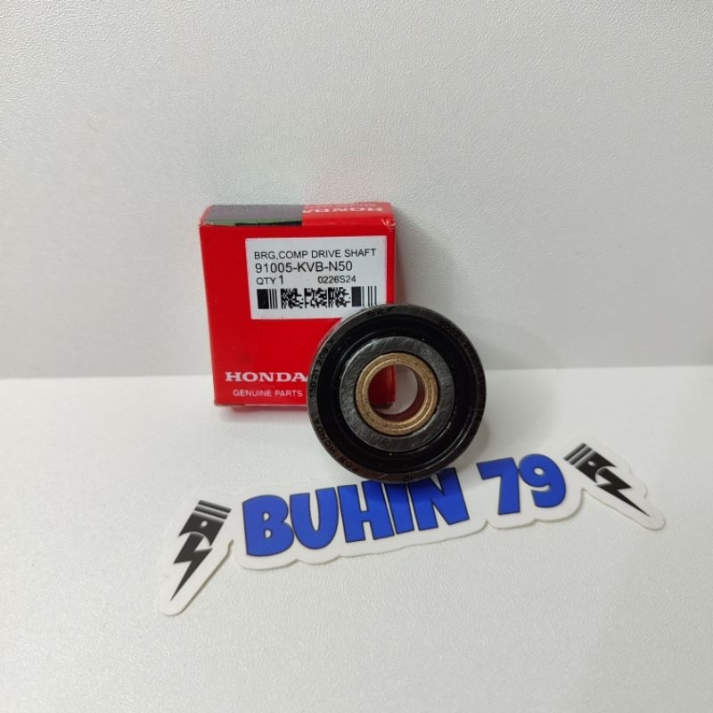 LAHER BAK CVT HONDA MATIC LAHER BLOK CVT 6002-2RS BEAT/GENIO/SCOOPY/VARIO ORIGINAL 100% HGP