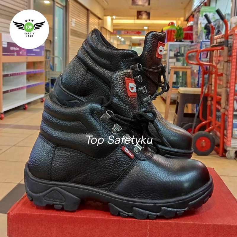 Sepatu Safety Shoes Opus 503 / Sepatu Safety Opus 503 Hitam Original
