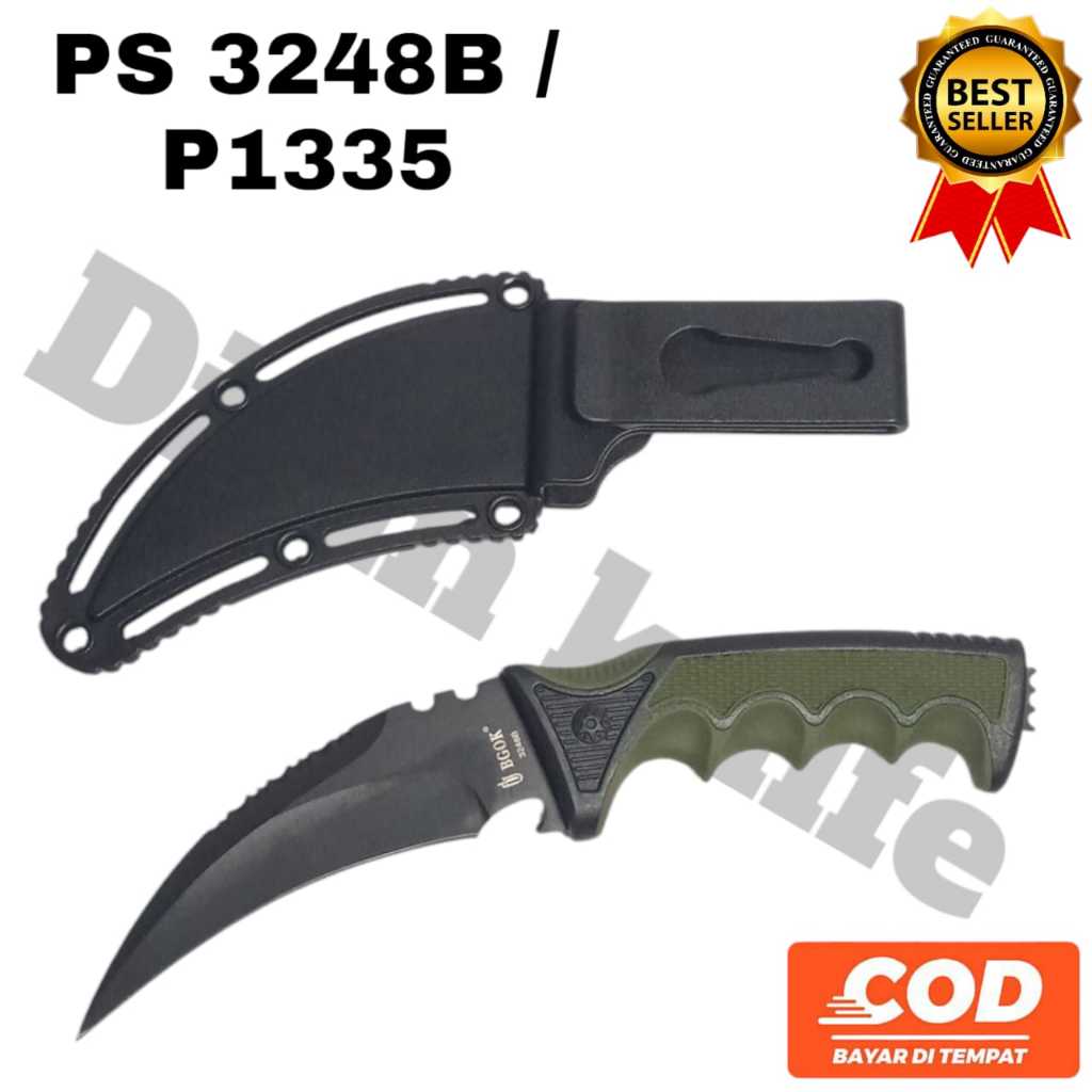 pisau columbia P1335, pisau columbia 3248B, pisau survival kit, pisau carambit columbia