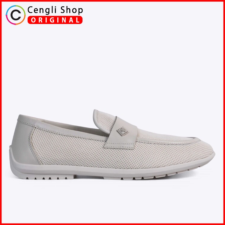 SEPATU PANSUS KULIT EVERBEST PRIA ORIGINAL LOAFER BRANDED COKLAT CREAM BEIGE BROWN EM62