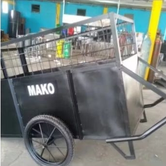 gerobak sampah besi 160×80×100