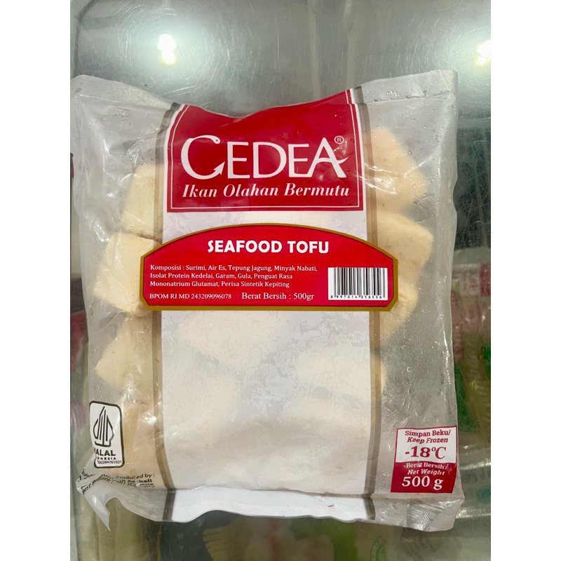 

Cedea Seafood Tofu 500gram