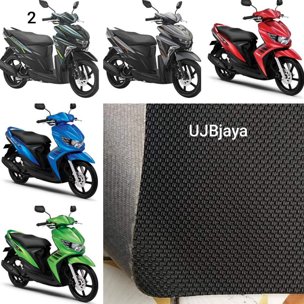 Kulit Jok Motor  Mio Soul GT 115 / Mio Soul GT 125 Standar / Bahan Ori Sarung Jok Motor  Mio Soul GT