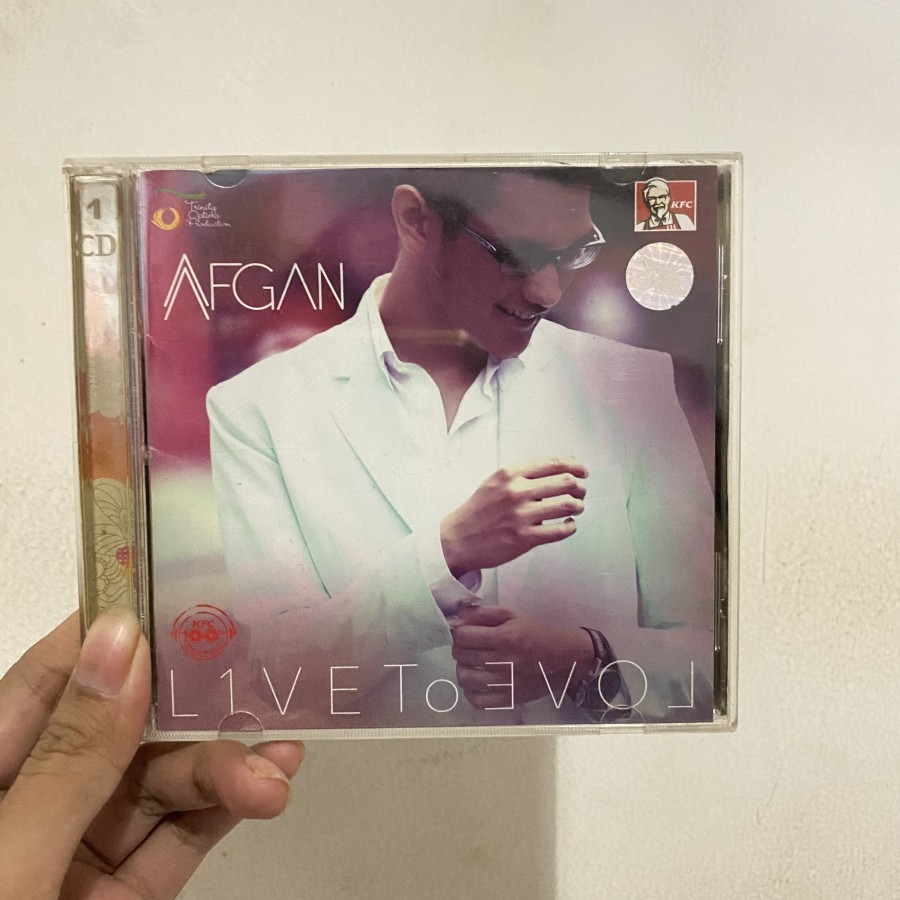 CD Afgan album Live to Love
