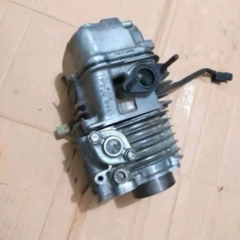 CYLINDER HEAD BEAT ESP K44 BEKAS COPOTAN ASLI ORIGINAL BORING HEAD BEAT ECO CYLINDER HEAD SCOOPY ESP