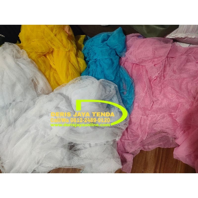 

BAHAN KAIN SOFT TULLE TILLE POLOS