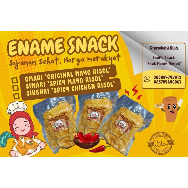 

ENAME Snack_Risol aneka rasa