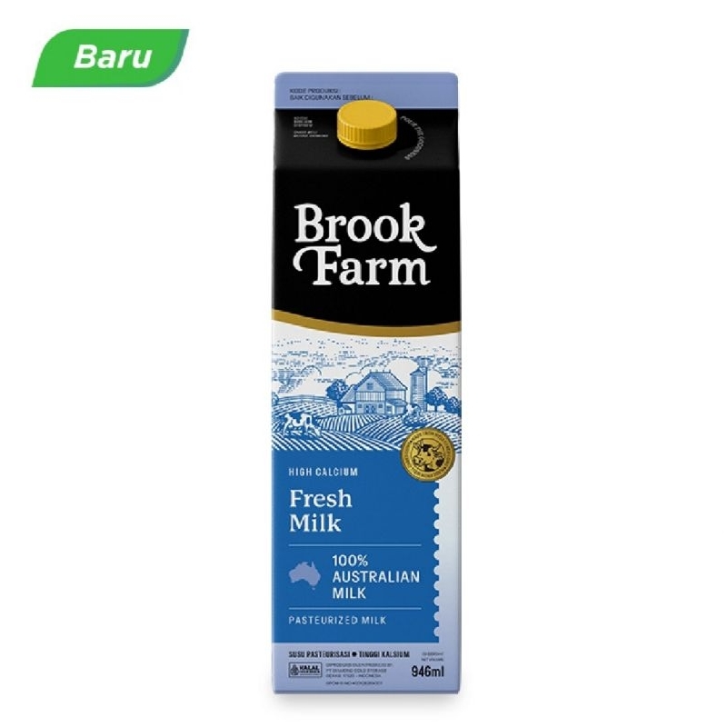 

Diamond Brookfarm Fresh Milk All Variant 946ml