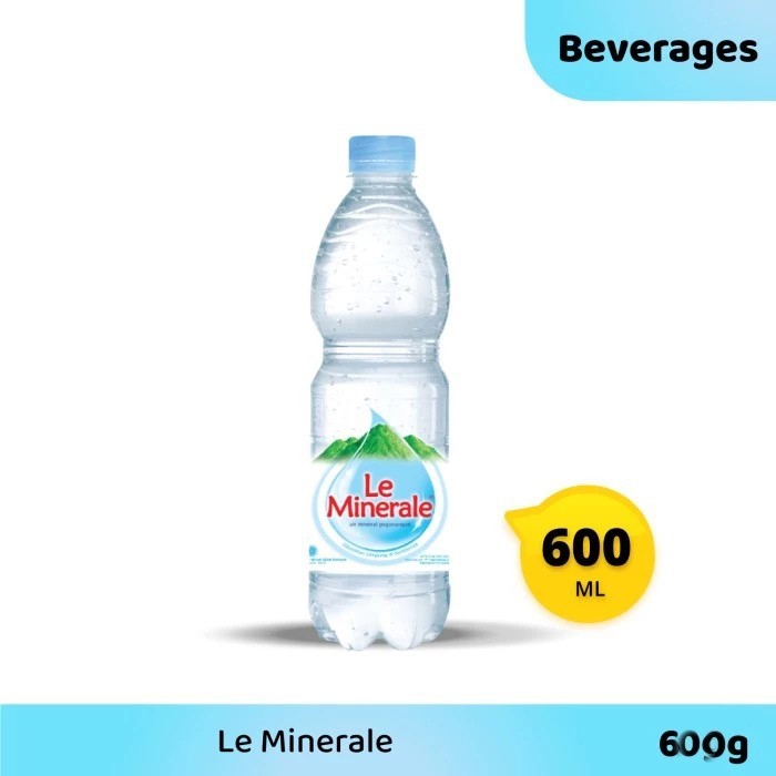 

le minerale 600ml 1 dus isi 24