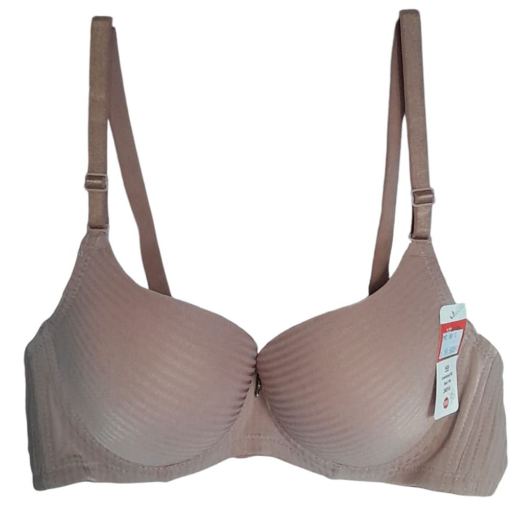 BR C51 BRA / BH kawat ada spon, belakang kait 3, bahan lembut, ukuran 34B, 38B