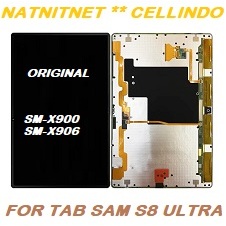 B01NF> LCD TS ORIGINAL SAMSUNG TAB S8 ULTRA 5G / SM-X900 / SM-X906 BEST QUALITY SUPER