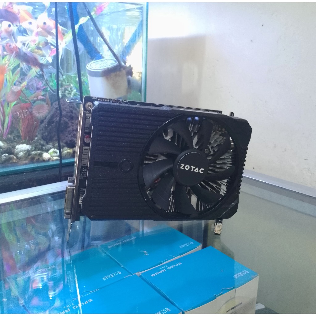VGA Zotac GTX 1050Ti Normal No Minus Tanpa PIN Power