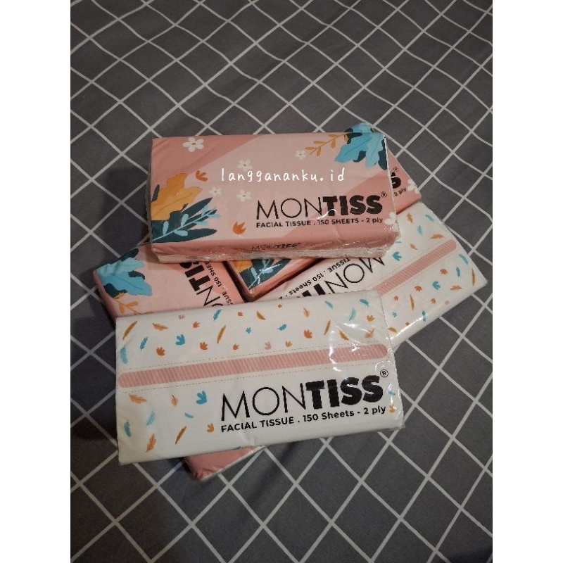 TISSUE MONTISS 150 SHEETS 2 PLY / FACIAL TISSUE MONTISS