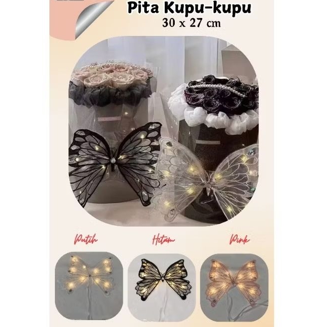 

4032 - pita kupu-kupu ( 30x27cm)