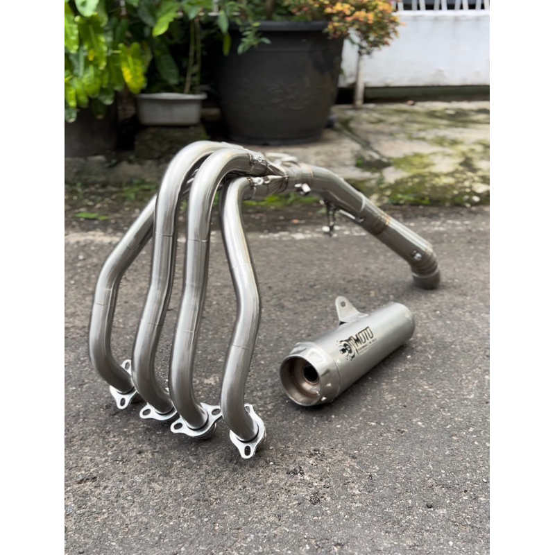 knalpot header bending Zx25r