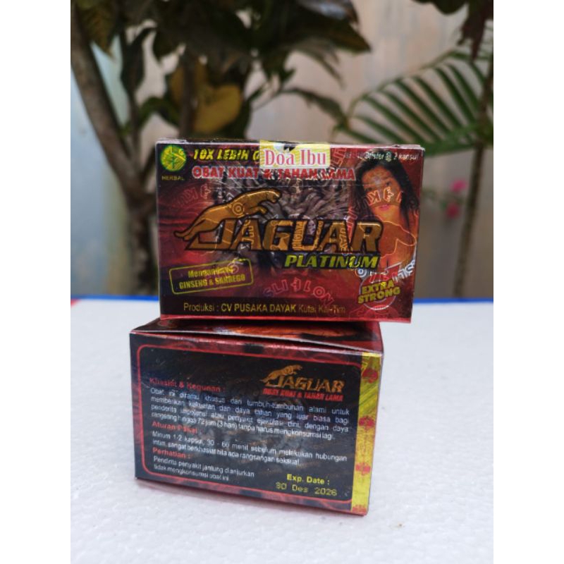 Kapsul jaguar platinum