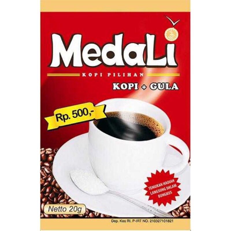 

Medali kopi merah