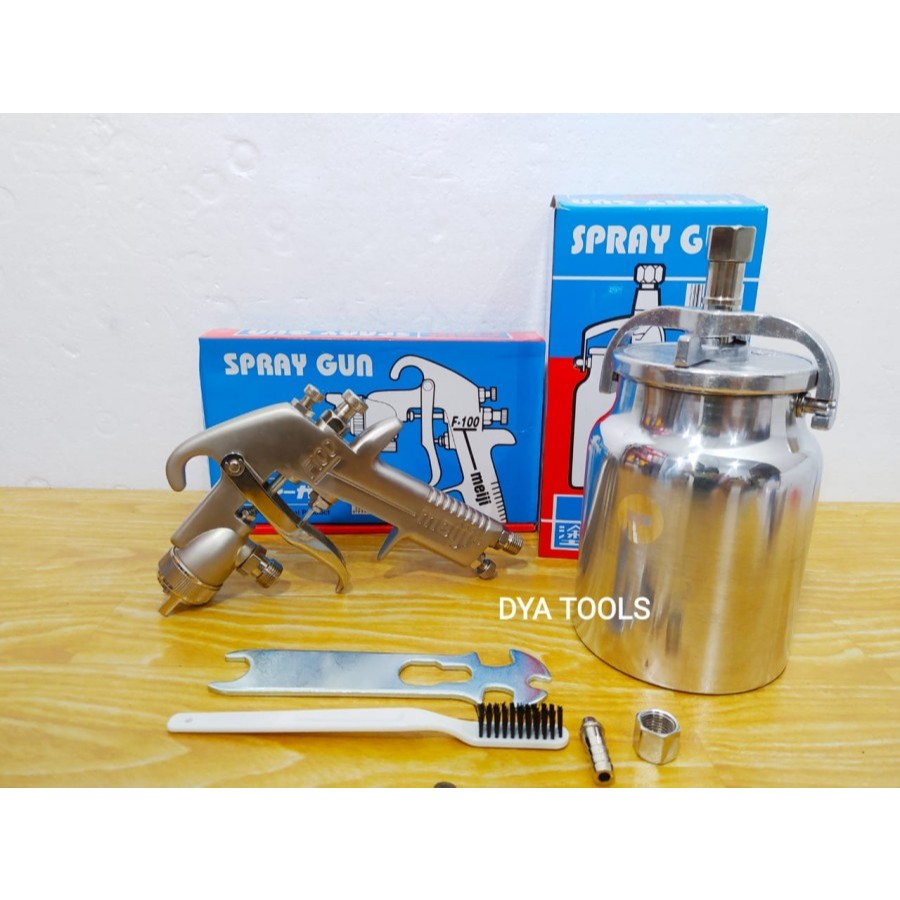 SPRAY GUN F100 TABUNG BAWAH / SPRAY GUN F100 TAIWAN /SPRAY GUN MURAH