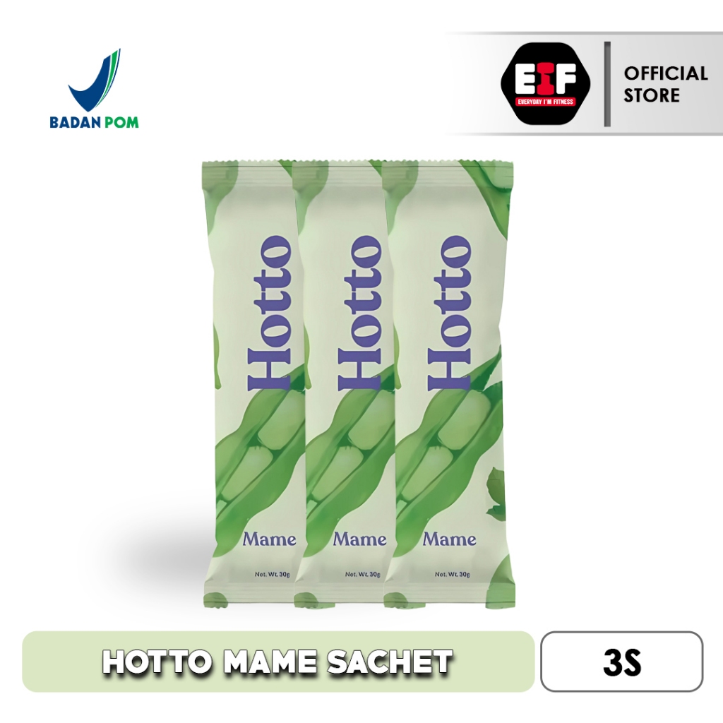 

HOTTO Mame Multigrain With Edamame 3 Sachet 90g